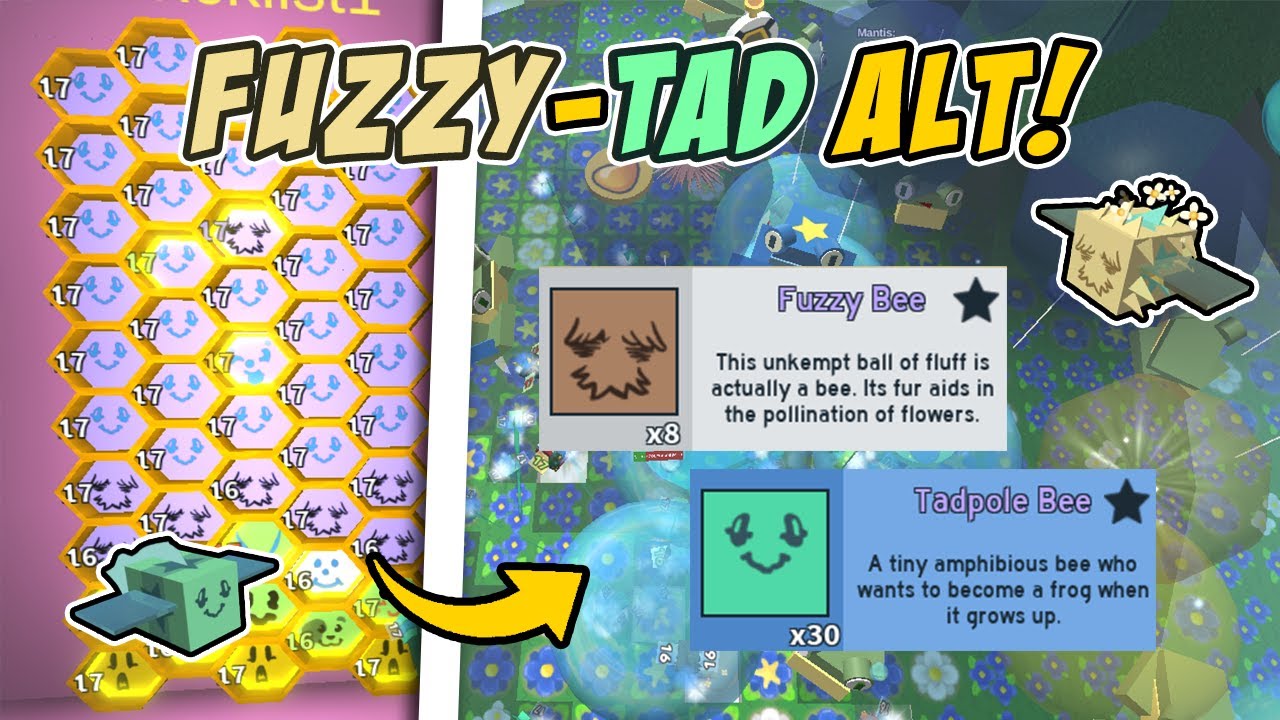 Turning My Alt Into a Fuzzy-Tad Hive | Bee Swarm Simulator