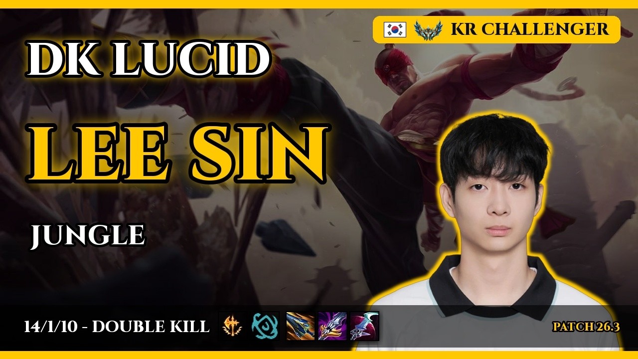 DK Lucid | Lee Sin JUNGLE vs Vi | Patch 26.3 | 2026-02-05 | KR CHALLENGER