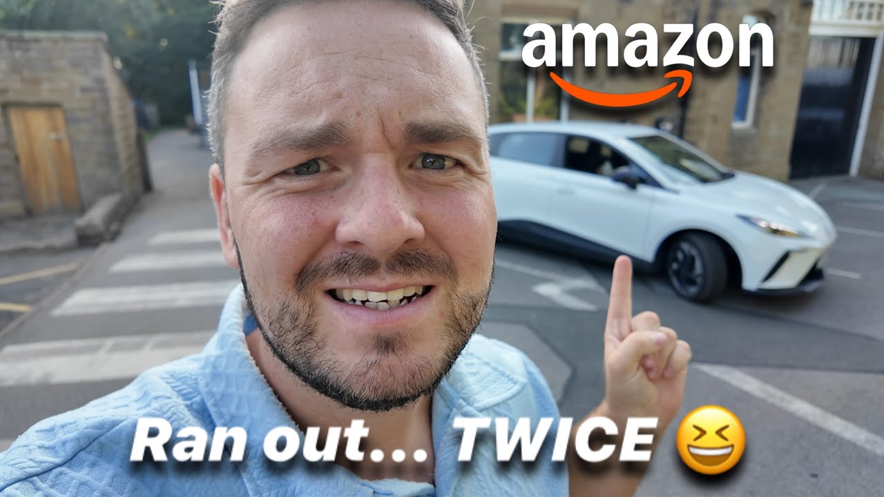 Ran out of Charge on an Amazon Flex Shift (Nightmare Route) 