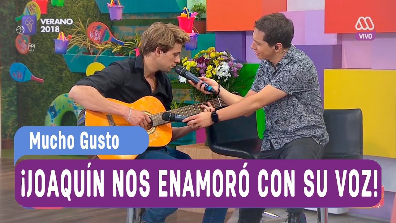 ¡Joaquín enamoró al panel con su dulce voz! - Mucho gusto 2018