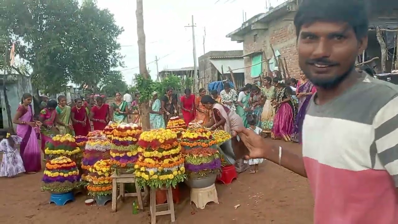 కోణంపేటలో బతుకమ్మ సంబరాలు 💫❤‍🔥🔥💫❤‍🔥❤‍🔥❤‍🔥
