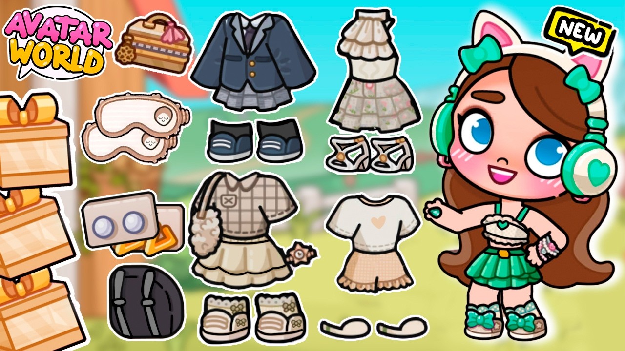 Toda la NUEVA ROPA SECRETA de Avatar World *LINDA Y GRATIS* | Sol Games