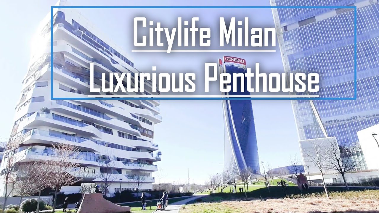 A Luxurious Penthouse at Citylife Milan Italy🇮🇹