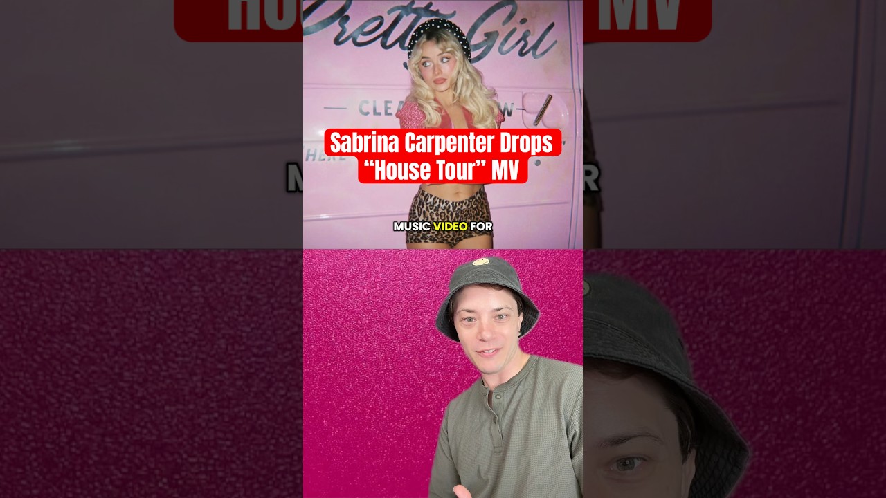 SABRINA CARPENTER HOUSE TOUR MUSIC VIDEO REACTION #sabrinacarpenter #housetour #coachella2026