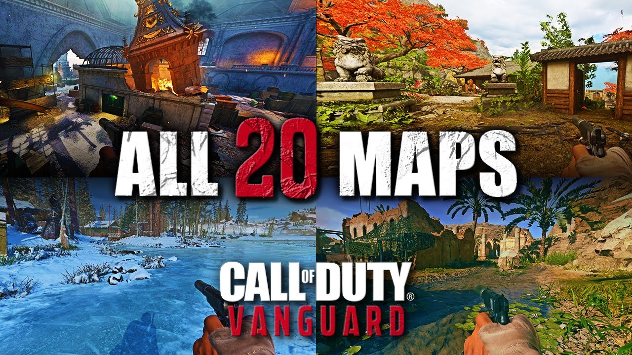 *NEW* Vanguard ALL MAPS Quick Preview (Multiplayer)