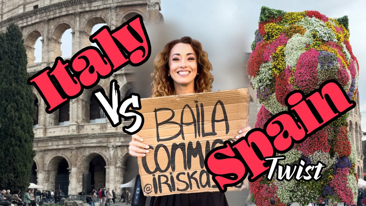 Twist Dance Battle Spain vs Italy | 60s Street Party Vibes