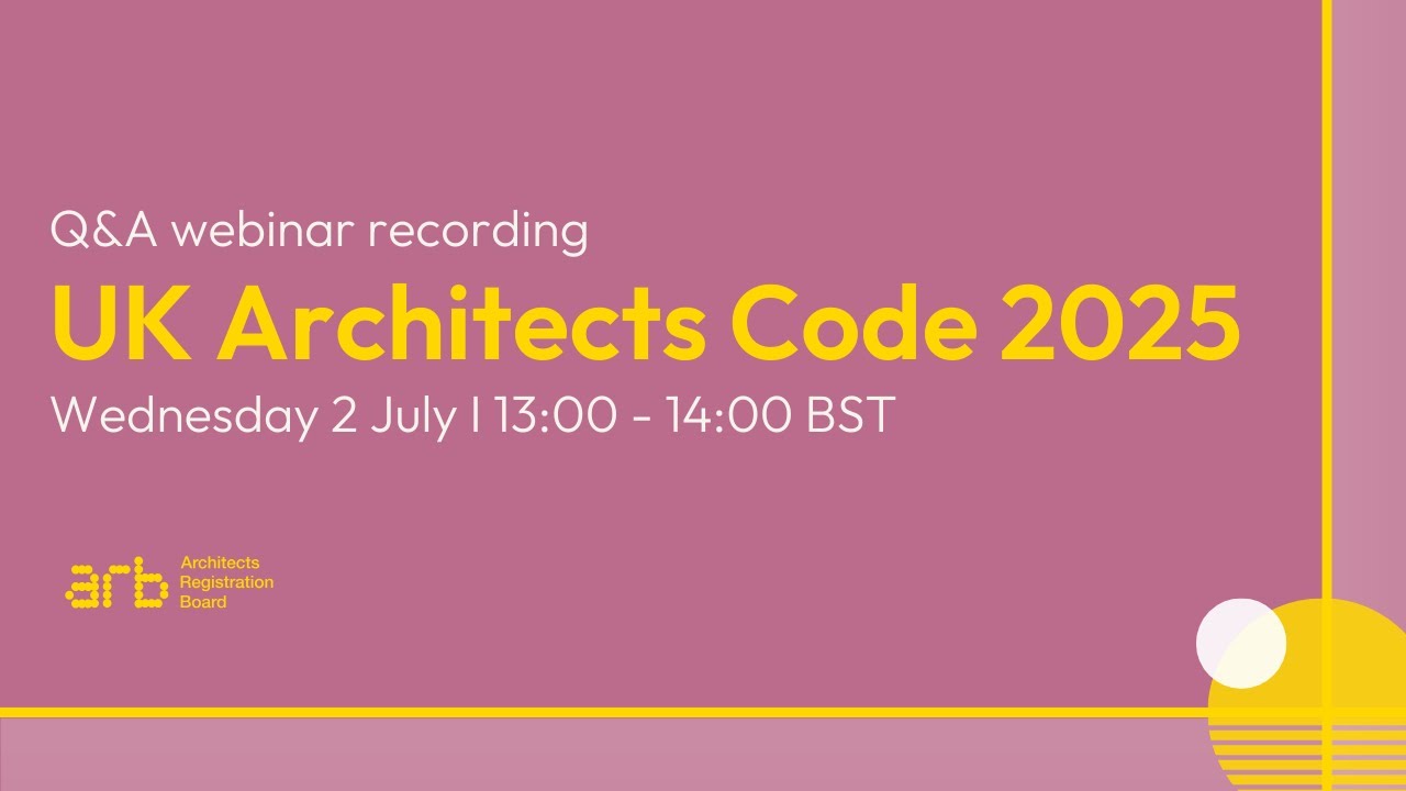 The Architects Code 2025 : Q&A webinar