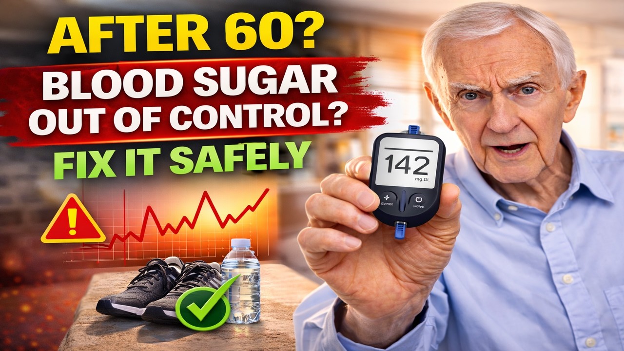After 60, Take Back Control of Your Blood Sugar | Senior Diabetes & Healthy Aging Guide