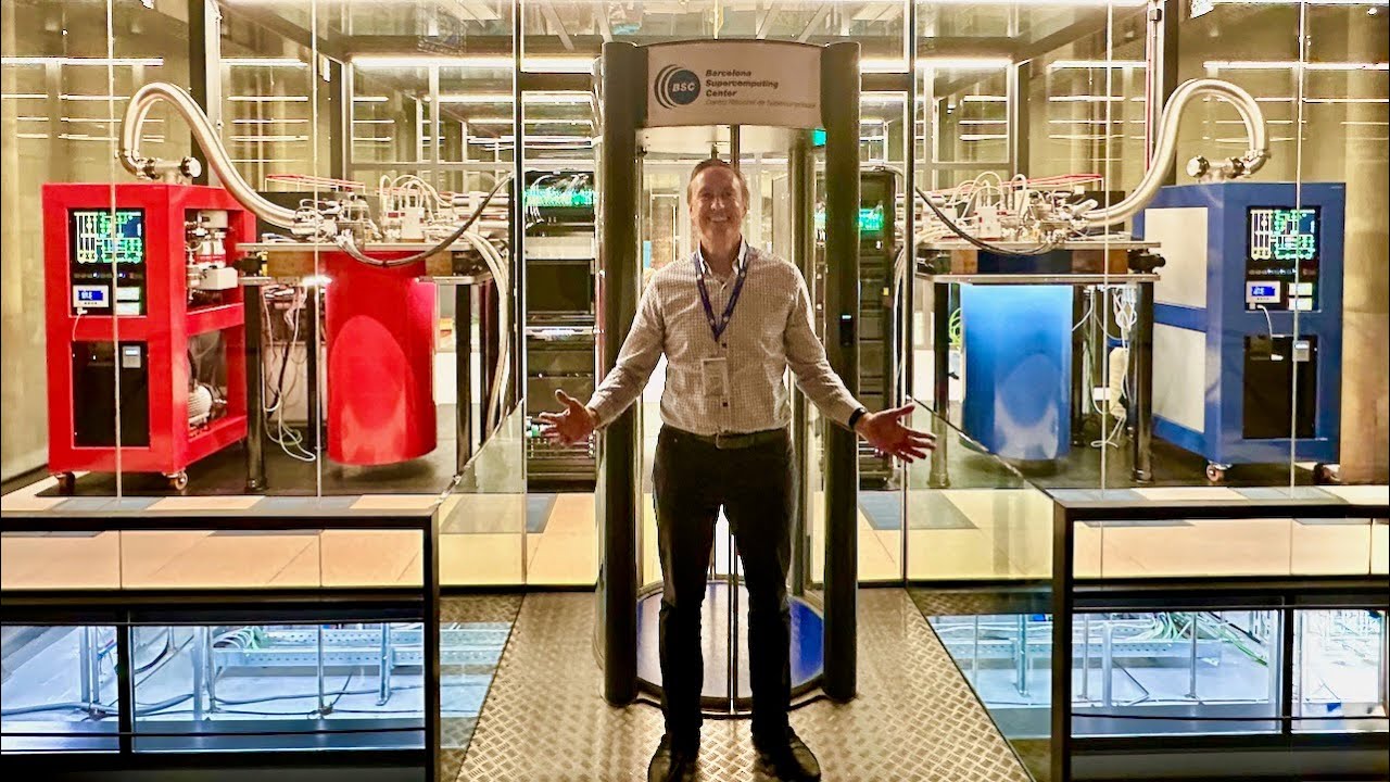 Church of the Modern Mind ⛪️ 2 Quantum Computers & AI Factory in the Barcelona Supercomputing Center