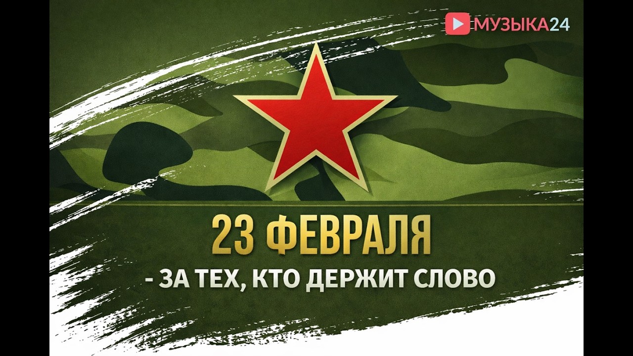 23 февраля  Музыка для тех, кто держит слово