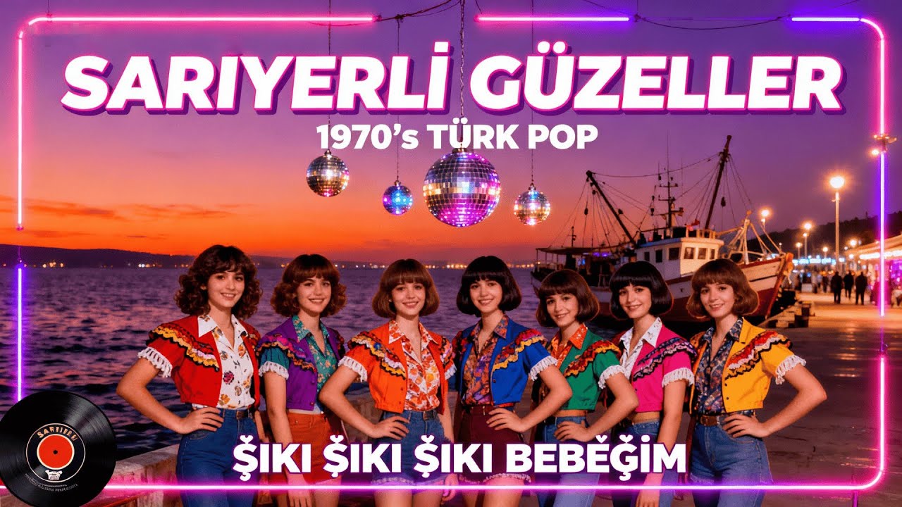 SARIYERLİ GÜZELLER - Şıkı Şıkı Şık Bebeğim (1970'ler Türk Pop / Disco Funk)