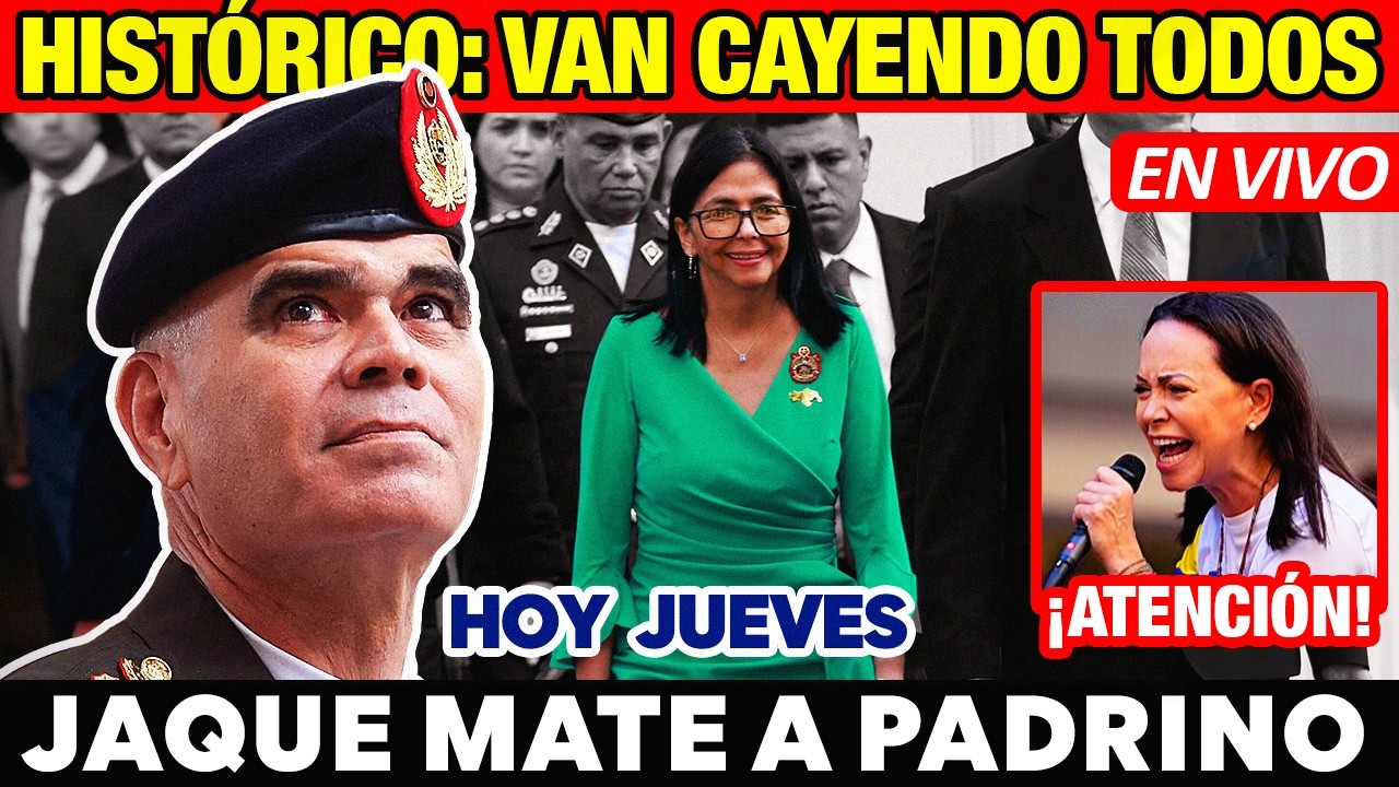 CAMBIO HISTÓRICO 🚨 PADRINO LÓPEZ SALE DEL PODER 🔴 DELCY MUEVE FICHAS Y PONE EN TENSIÓN A LA CÚPULA