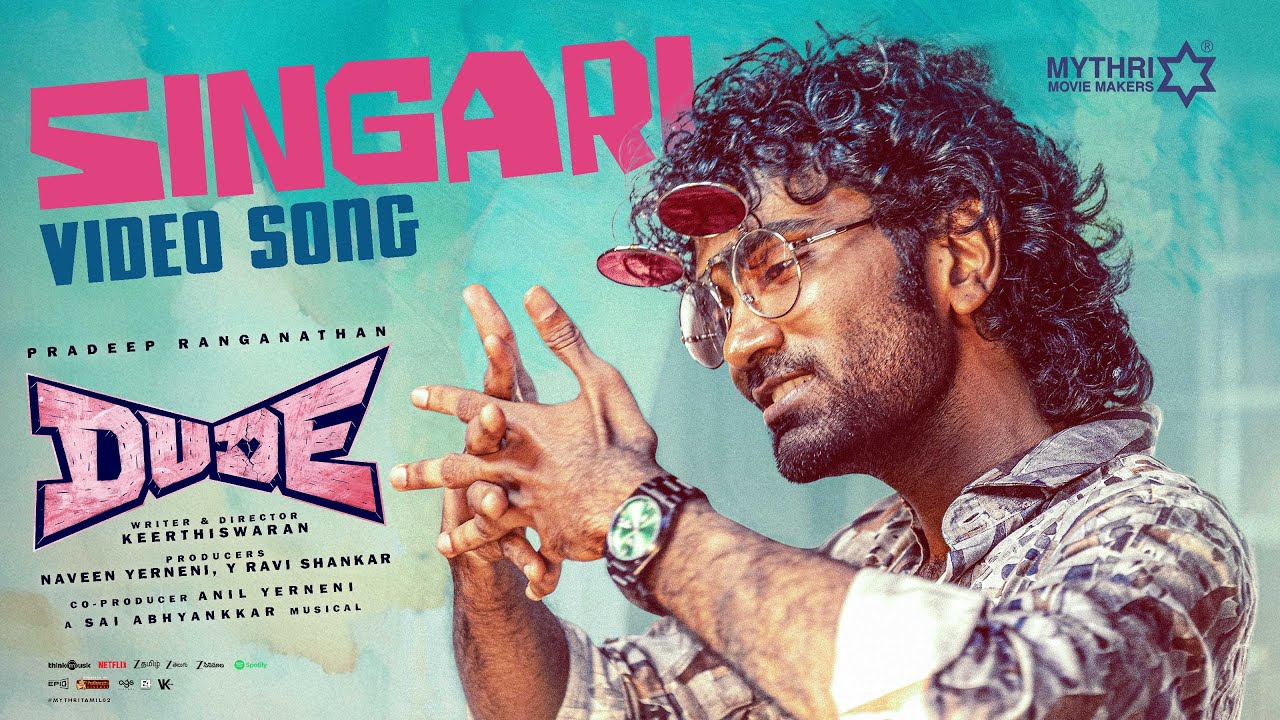 Singari Video Song | Dude | Pradeep Ranganathan, Mamitha Baiju | @SaiAbhyankkar  | Keerthiswaran