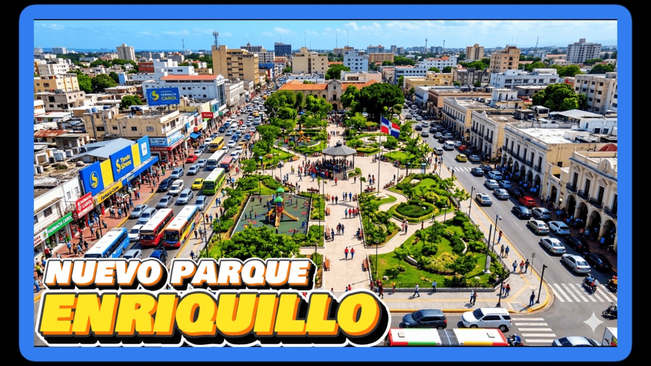 Inicia Renovación del Parque Enriquillo en Santo Domingo!