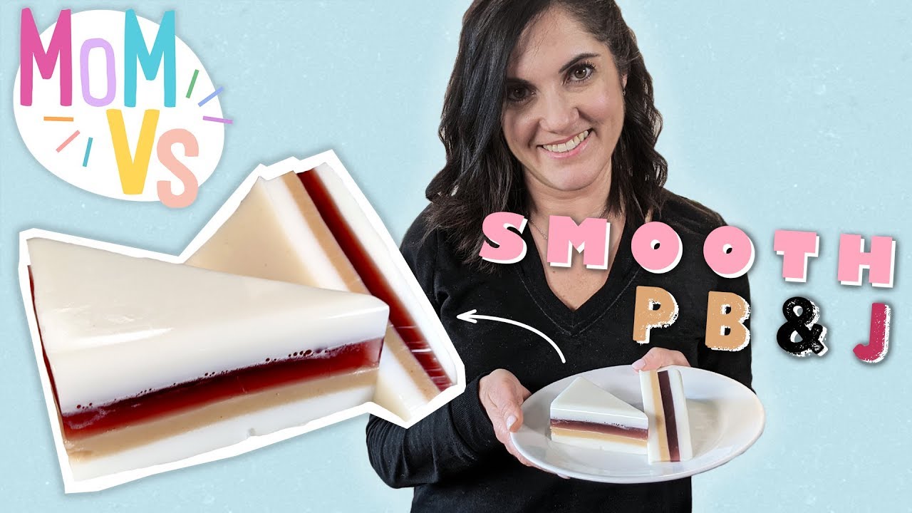 Mom Recreates Smooth PB&J Sandwich! How Does it Taste??? | Mom Vs