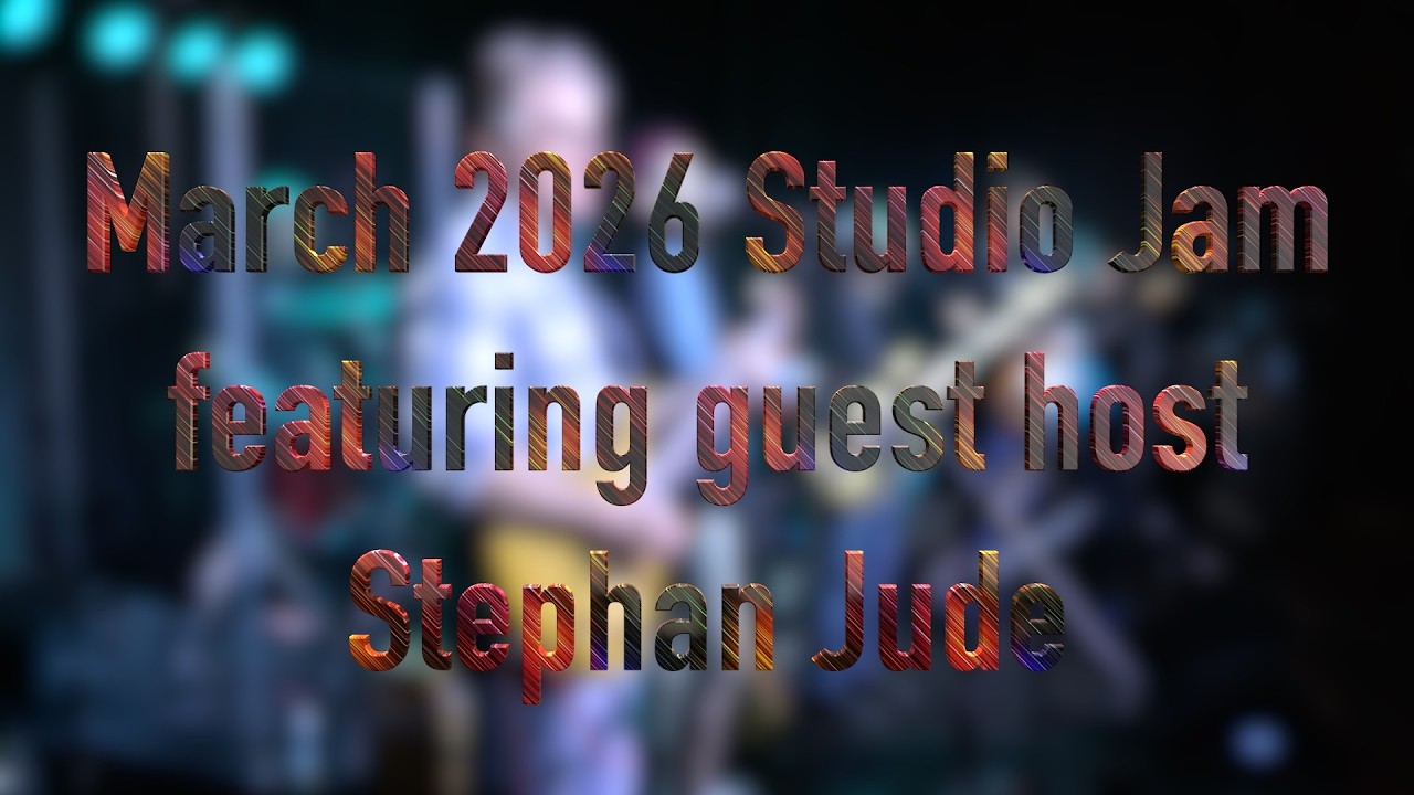 Monthly Studio Jam at The Spot Studio (March 19) | guest host Stephan Jude & The Revolving Doors