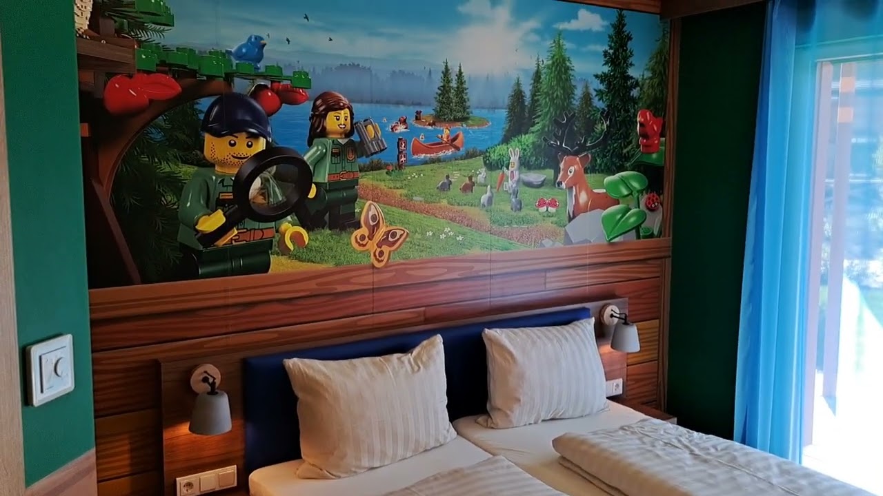 Legoland Deutschland, Lego, Waldabenteuer Lodge, Günzburg, Legoland Deutschland, Freizeitparkhotel