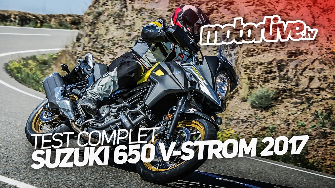 SUZUKI 650 V-STROM 2017  | TEST COMPLET [+ SUBTITLES]