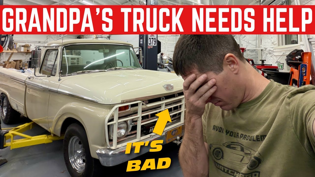 MY GRANDPA'S TRUCK IS IN TERRIBLE SHAPE AND WE HAVE TO RESCUE IT