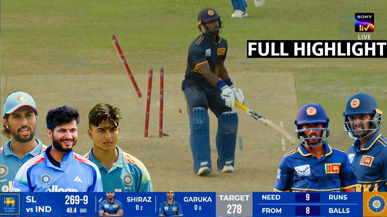 IND A vs SL A 1st ODI 2026 Full Highlights | India A vs Sri Lanka A 1st ODI 2026 Full Highlights