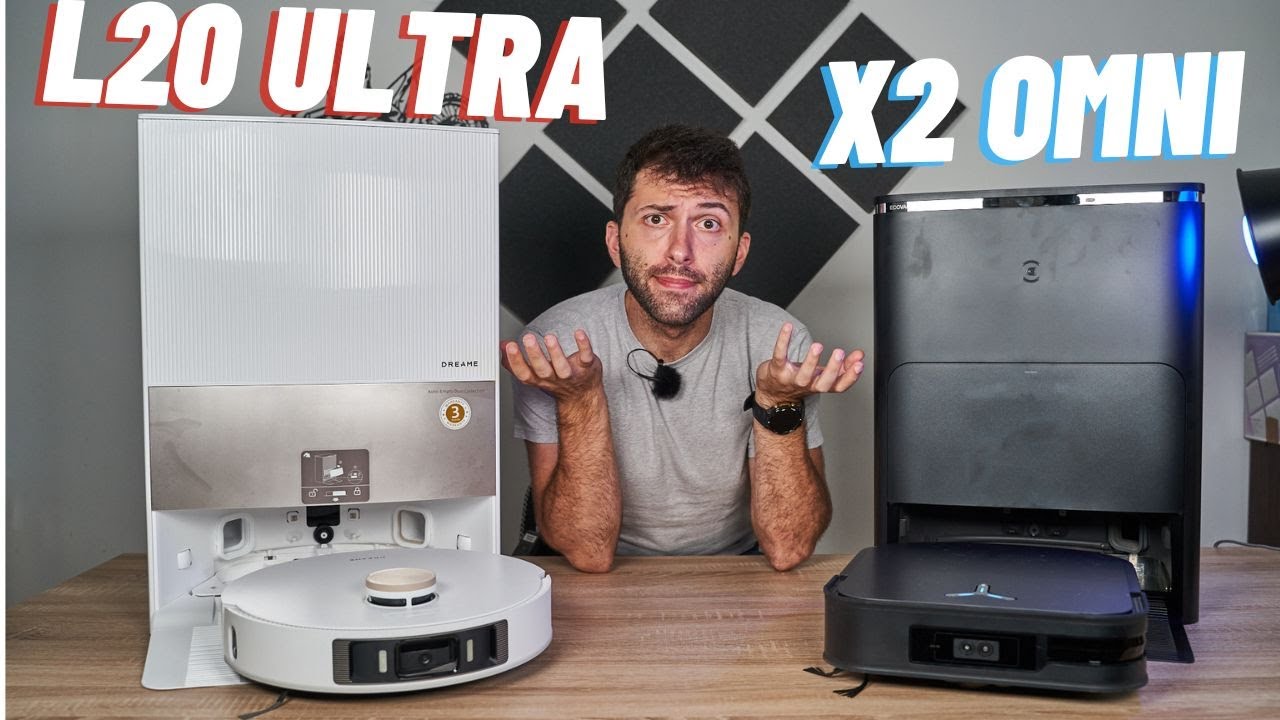 DREAME L20 ULTRA o ECOVACS X2 OMNI: la sfida totale