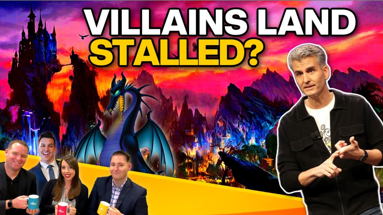 Disney SCRAPS Villains Land Plans?! + Big Changes for Millennium Falcon: Smugglers Run