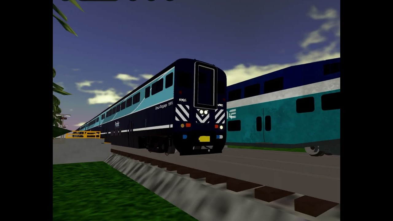 6905 does a MASSIVE horn show out of RFL station!