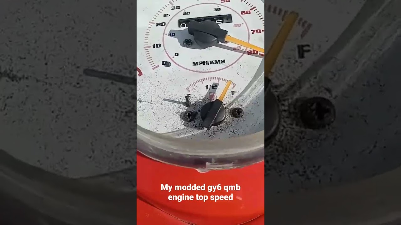 modded gy6 qmb 90cc BBK top speed 
