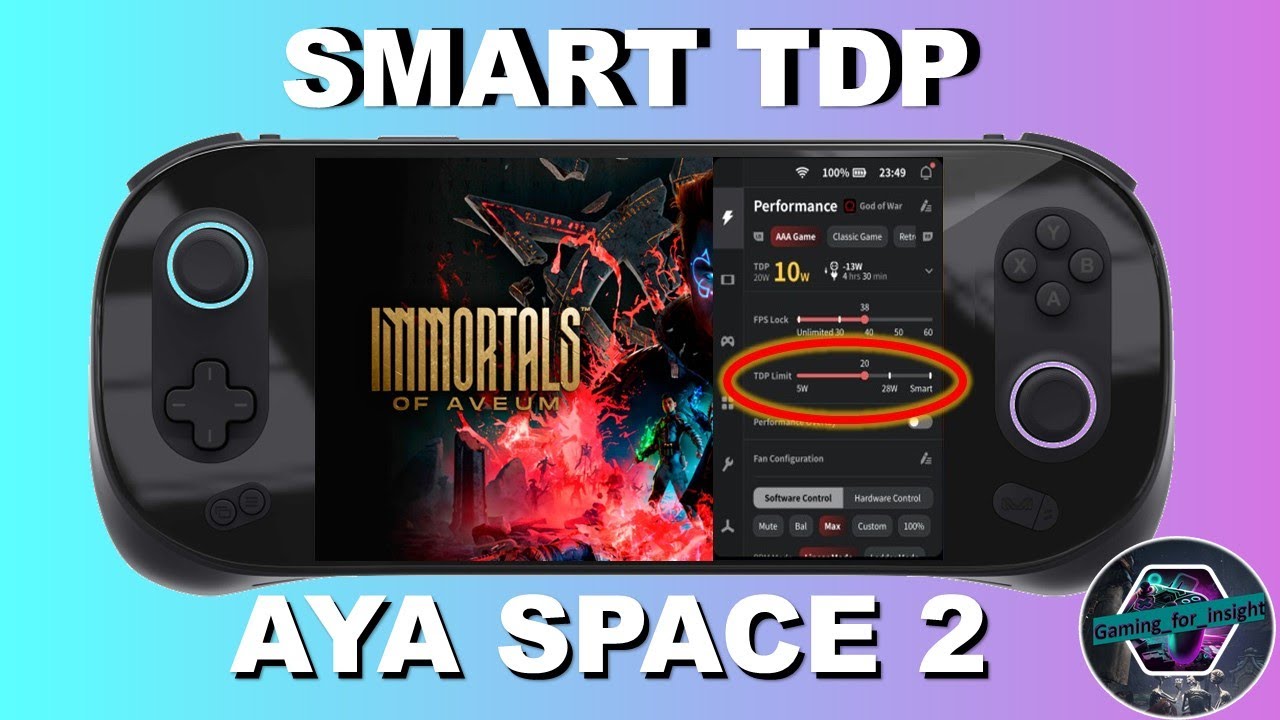 Aya Space 2 Smart TDP on Immortals of Aveum