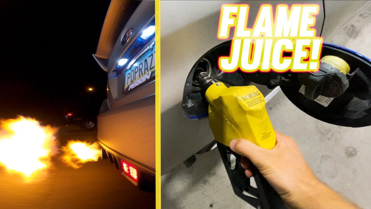 My STi throwing flames, how long does E85 last?