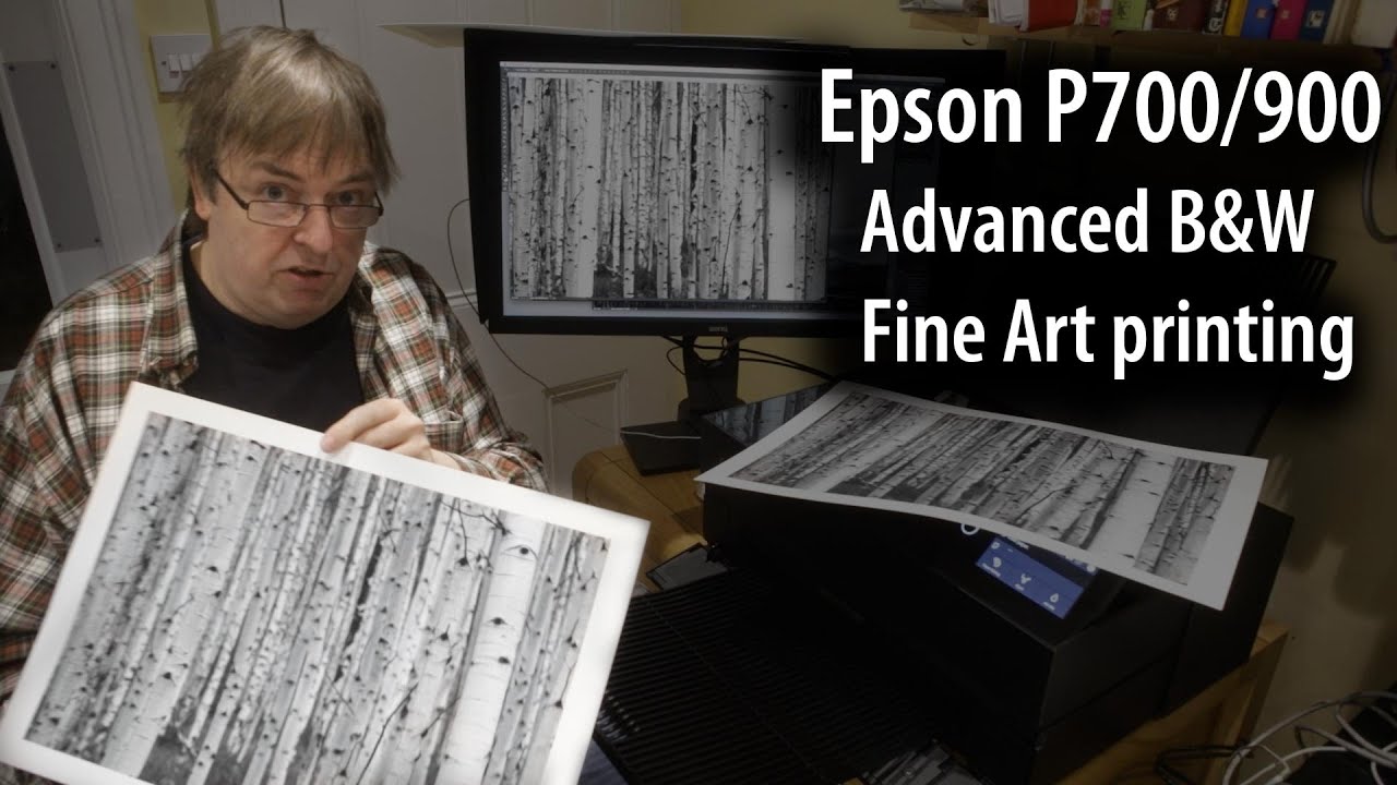 Epson P700 (и P900) — расширенная черно-белая художественная печать с использованием ABW и беспла...