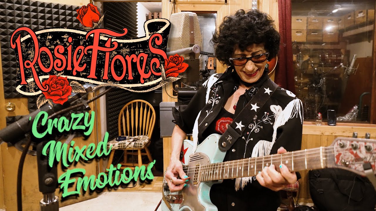 'Crazy Mixed Emotions' ROSIE FLORES (Sidekick Studios, Nashville) BOPFLIX sessions