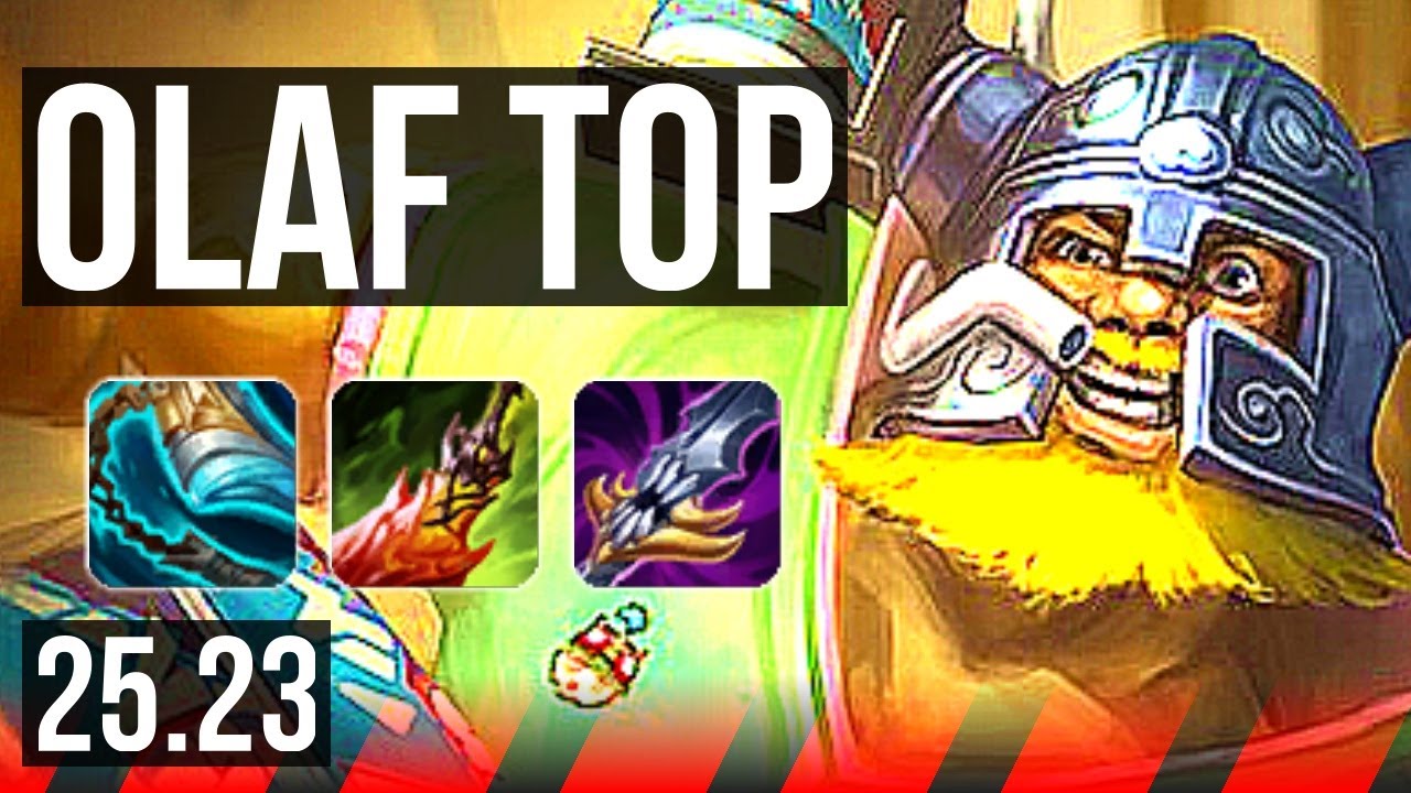 OLAF vs YONE (TOP) | 17/1/5 | KR Master | 25.23