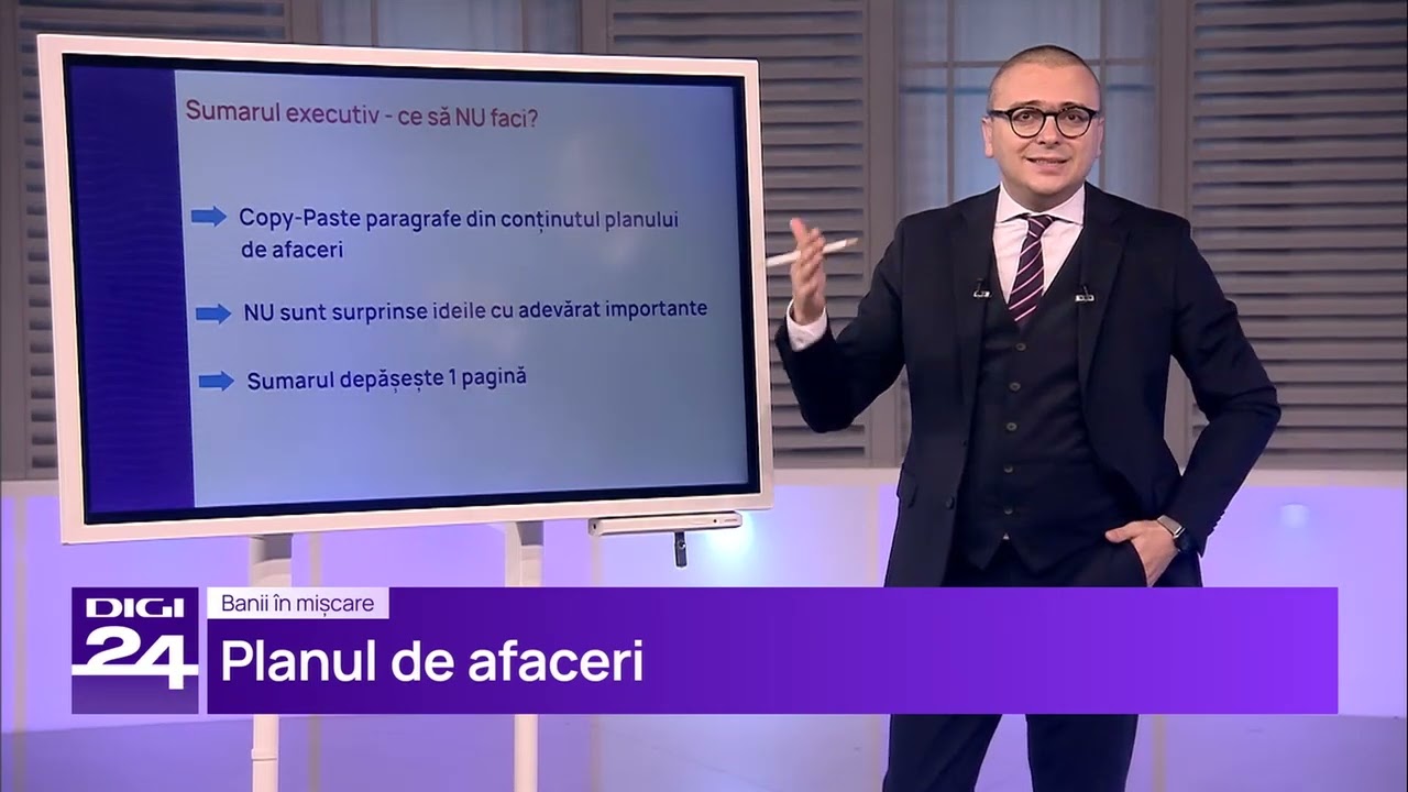 Planul de afaceri. Banii în mișcare, Digi24