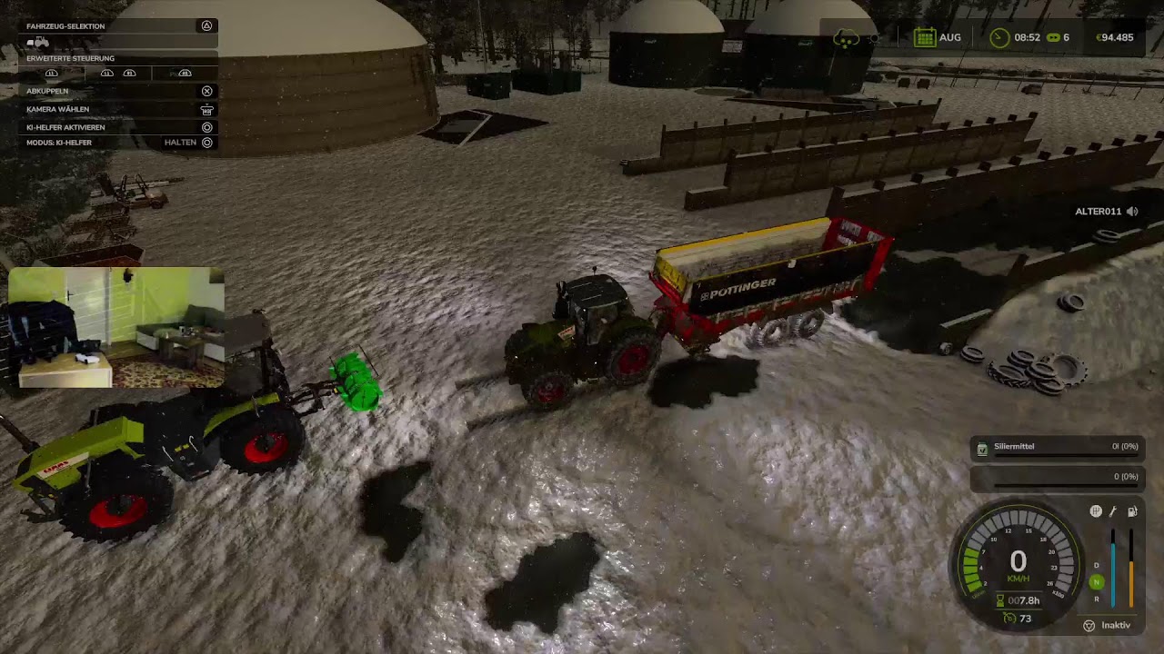 Folge 824 Heute  bei Anderen Leuten LS25 zocken?? LS25 Party 😍😍🌲🌲🚜😱😱