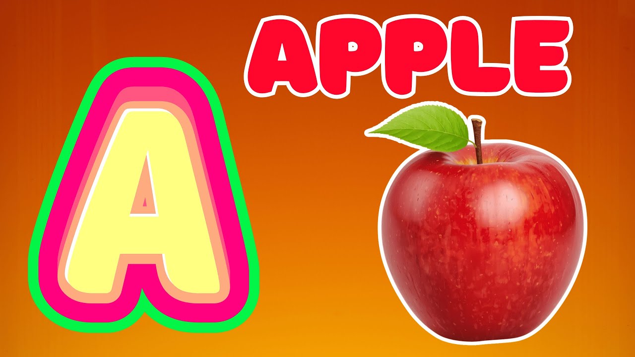 The New Phonics Song - A  A Apple 🍏  | Nursery Rhymes for Kids