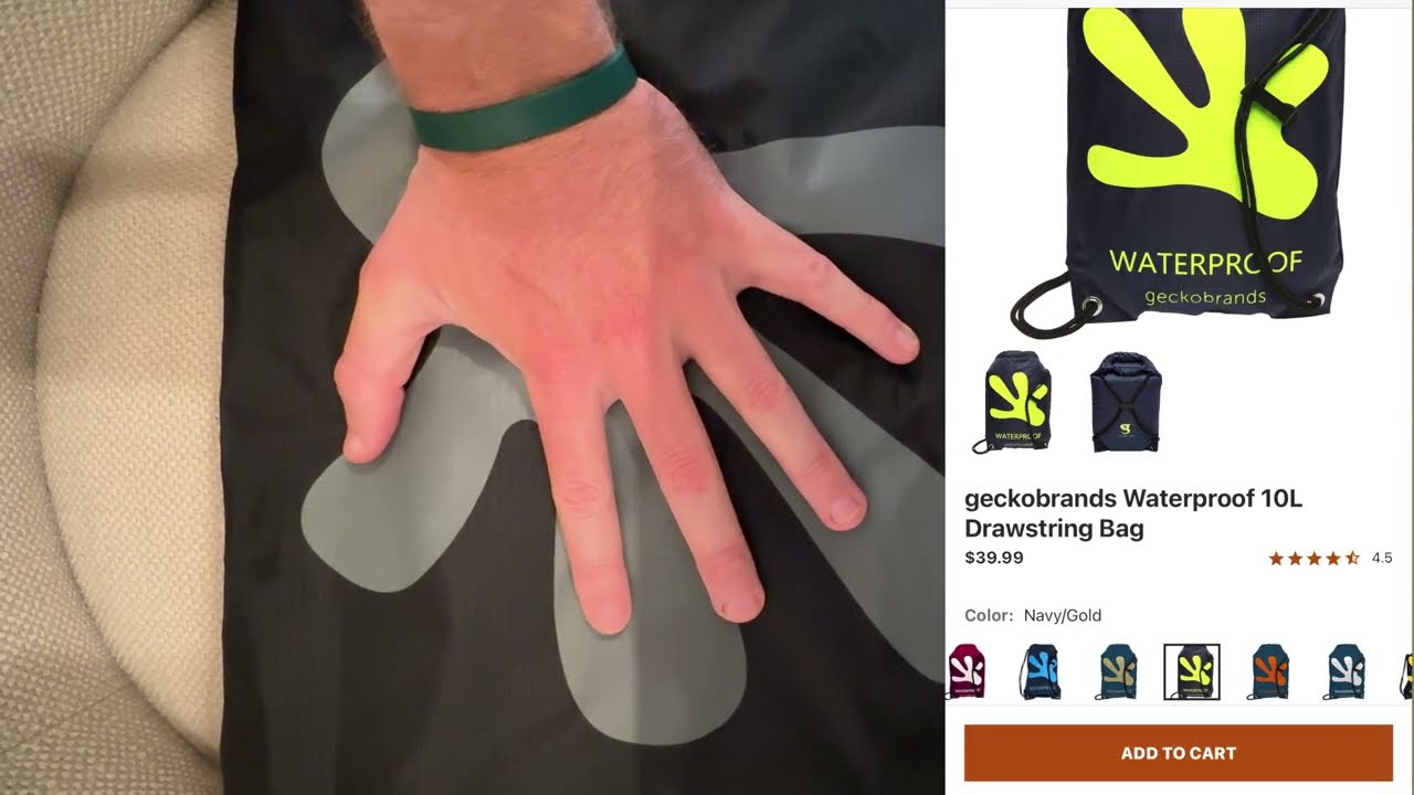 Good To Go: Gecko Waterproof Backpack Review And First Impressions