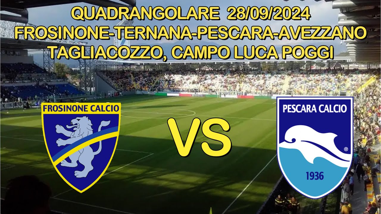 PESCARA vs FROSINONE Esordienti 2013   1º Anno