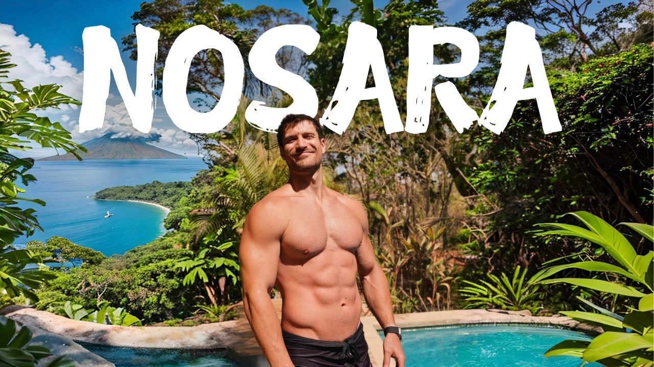 Eating RAW CACAO in NOSARA Costa Rica