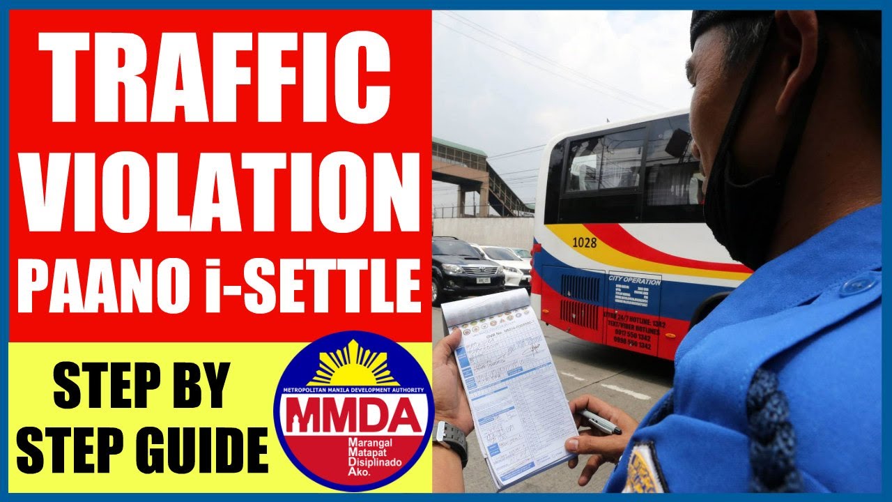 PAANO i-SETTLE ANG TRAFFIC VIOLATION SA MMDA | STEP BY STEP GUIDE