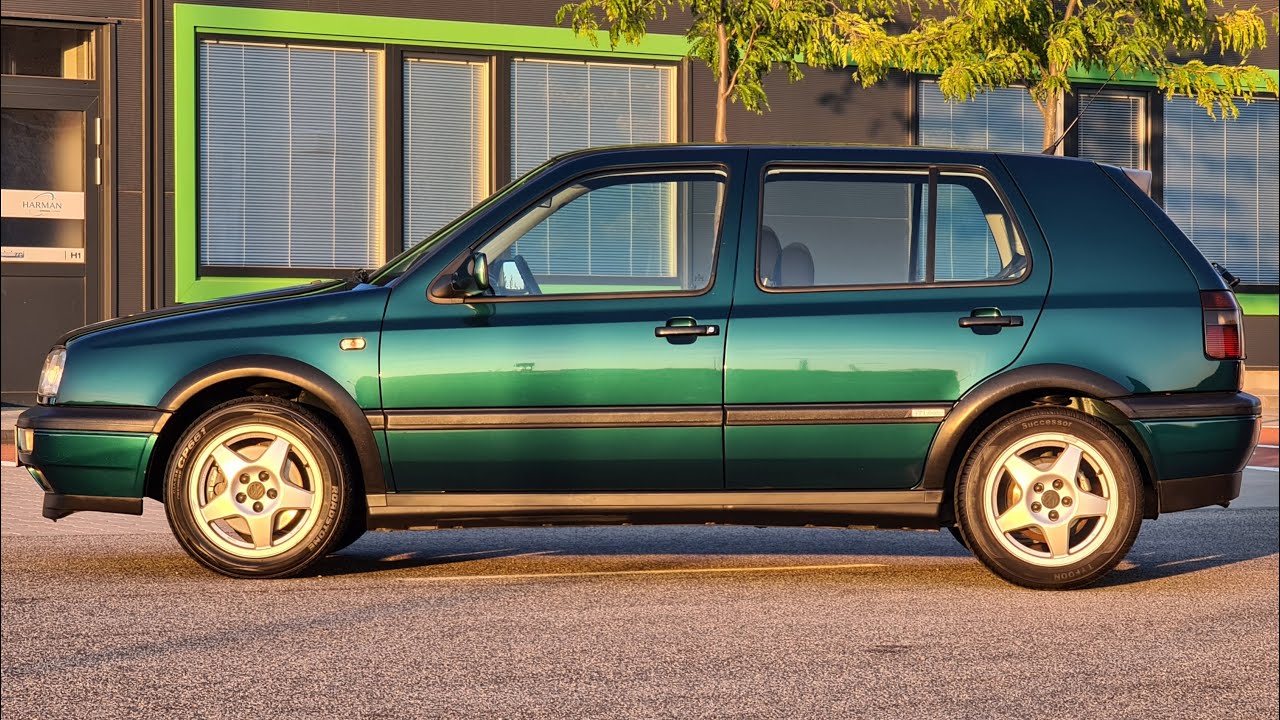 1996 Volkswagen Golf MK3 GTi Edition 2.0 8V 116HP Dragon Green