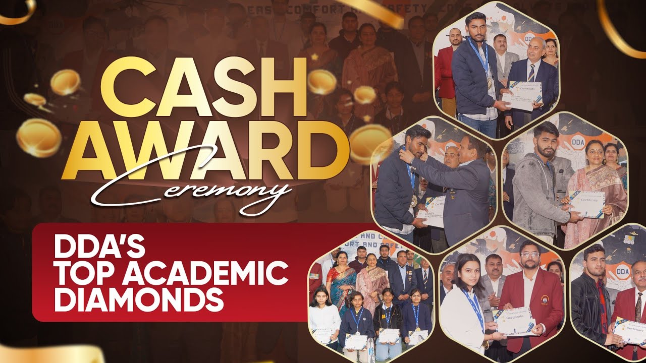 DDA Cash Awards Jan 2026 | Discipline • Dedication • Defence Dreams 🏆