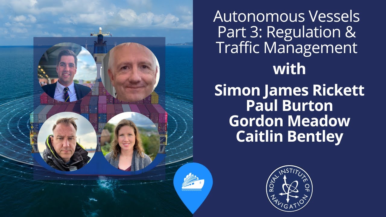 Autonomous Vessels Part 3: Regulation & Traffic Management