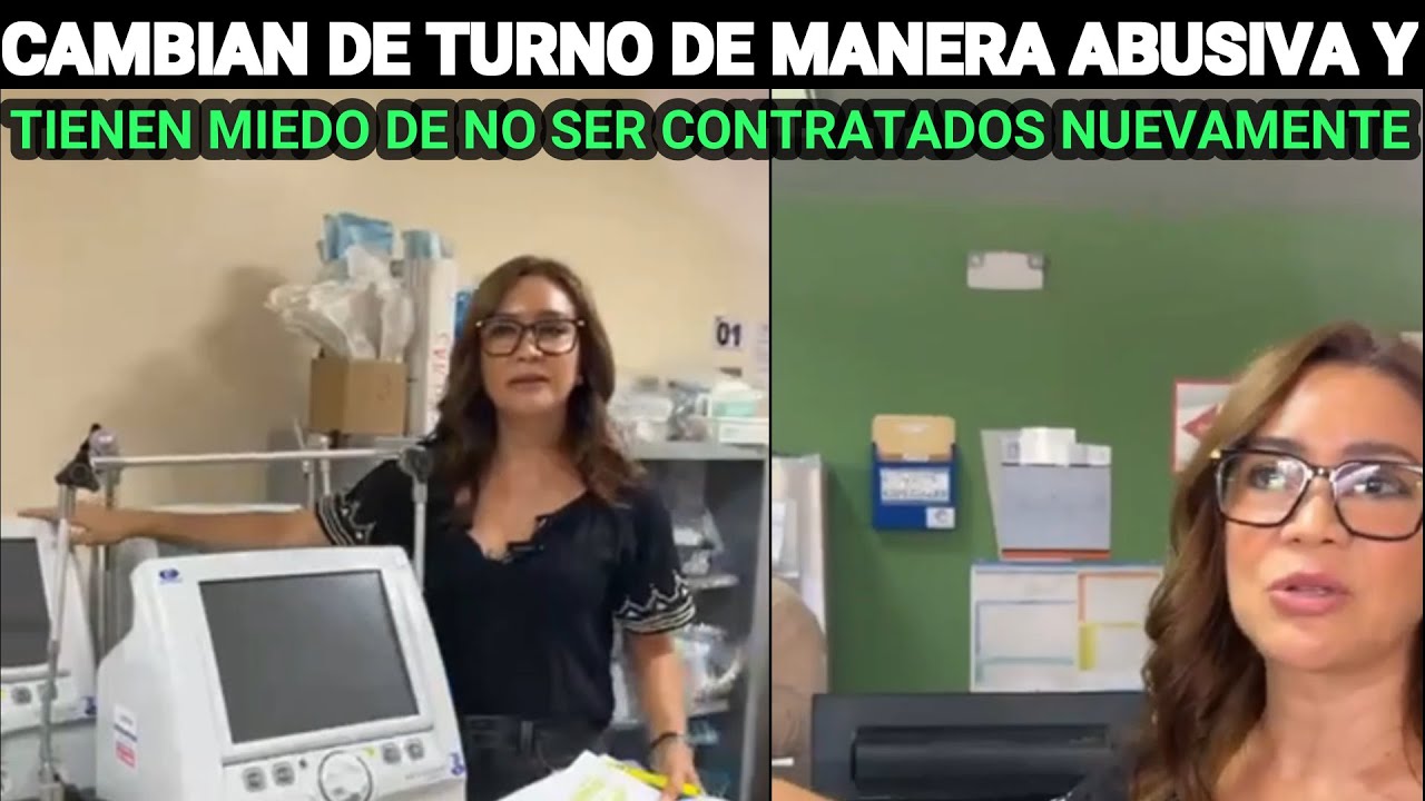 EVELYN MORATAYA CAMBIAN DE TURNO DE MANERA ABUSIV4 EN EL HOSPITAL DE VILLA NUEVA Y TIENEN MEDO GUATE