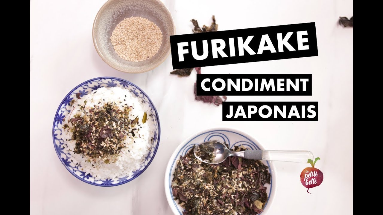 FURIKAKE  🍚 Condiment à riz japonais la petite bette