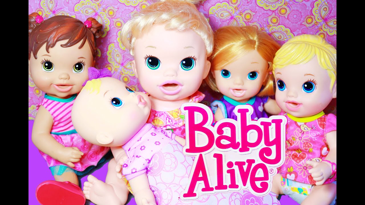 Baby Alive Newborn NEW BABY GIRL Big Sister dolls Collection
