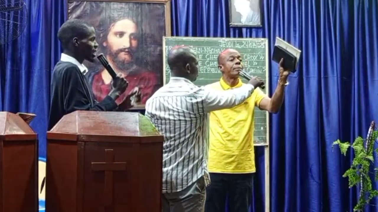 Temps fort avec l'ap&ocirc;tre Nicolas Abraham mulombi