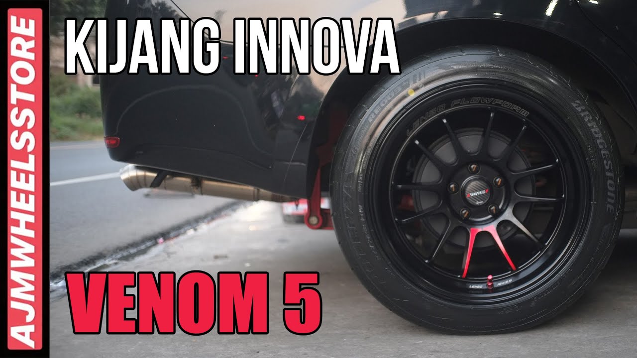 MODIFIKASI INNOVA REBORN VELG VENOM 5 // AJMHEELSSTORE
