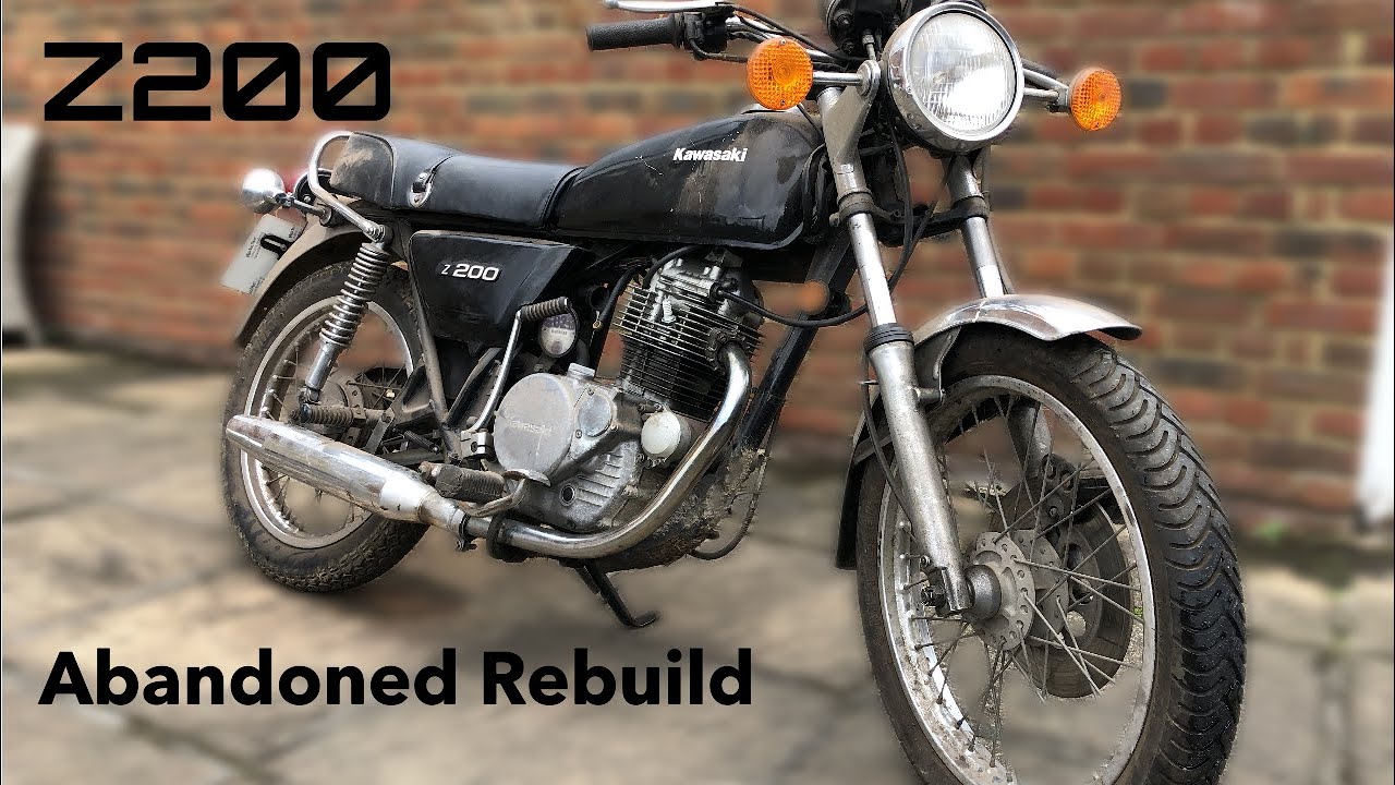 Kawasaki Z200 Abandoned Rebuild