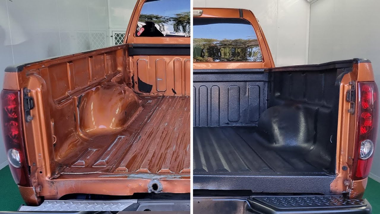 How to Apply Rintek Spray-On Truck Bed Liner | Easy 3:1 Mix Guide. 95124 (WITH GUN)